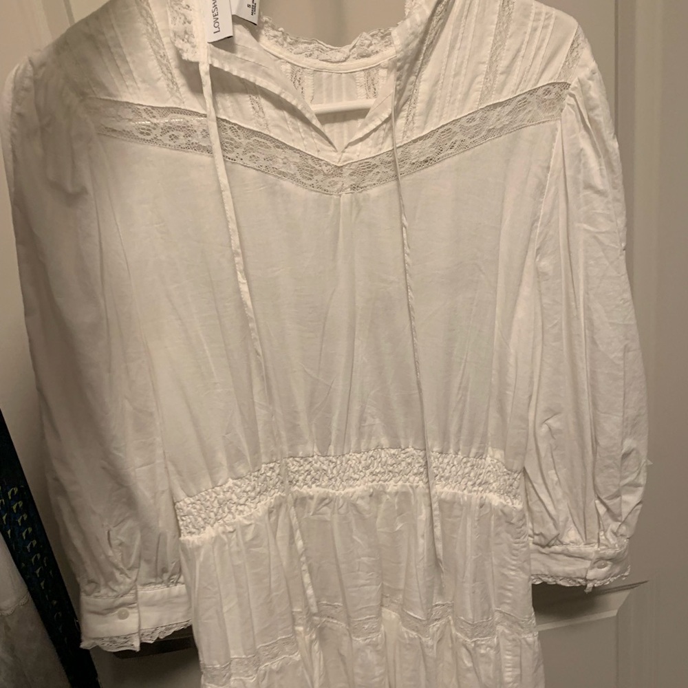 Loveshackfancy white talulah mini dress - Picture 4 of 8